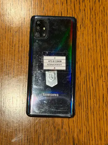 Used Samsung Galaxy A71 (black) - Good working condition