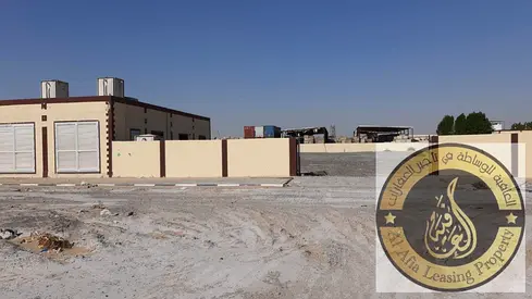 27700 SQRFT OPENT YARD AVAILABLE FOR RENT WITH SEWA BOUNDRY 2 OFFICE WASHROOM KITCHEN NEAR CEMENT FACTORY NEXT TO HUMPEL PAINTS IN CERAMIC STORES AREA