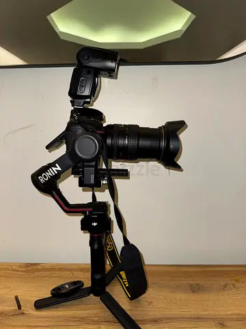 Nikon DSLR D850  2025 with RONIN Gimbal, Lens, Flash and Tripod - Ready to Shoot