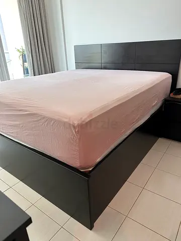 Custom made King size bed frame for sale