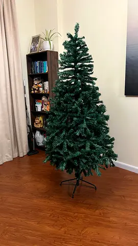 Artificial Christmas Tree - 6ft Green Pre-Lit Style (Unadorned)