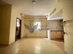 Spacious studio apartment available in Al Mujarah central ac end gas family building with free parki