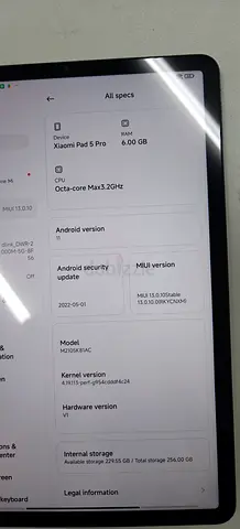 Xiaomi pad 5 pro