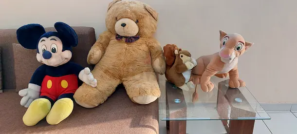 SOFT TOYS- All the 4 big  small for Dhs 100/- At  Rolla Sharjah