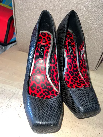 Black heels