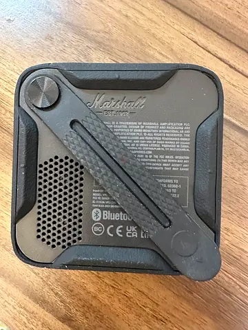 Used Marshall Emberton-style Portable Bluetooth Speaker - Good Condition
