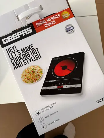 2 x  Digital Infrared Cooker - Single Burner