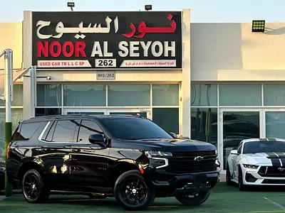CHEVROLET TAHOE LT BLACK EDITION 2023 GCC FULL OPTION ORIGINAL PAINT UNDER WARRANTY