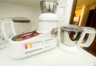Panasonic Mixer Grinder with 3 Stainless Steel Jars - Used, Working