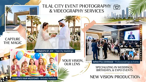 🎥 Modern Photography, Dynamic Videography  Professional Media Solutions | Tilal City, Sharjah