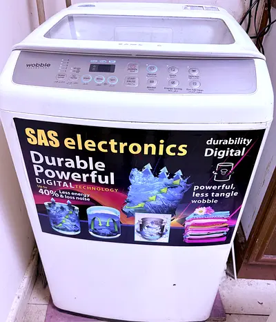 SAS Electronics Top Load Washing Machine - 6kg (Used)