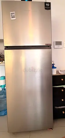 Samsung 2-door Stainless Steel Refrigerator - like new condition