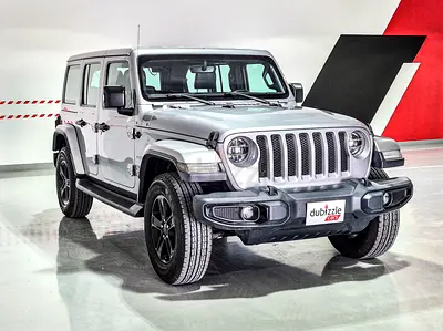 AED 1853/month | 2018 Jeep Wrangler Unlimited Sahara | GCC Specs | Ref#468238