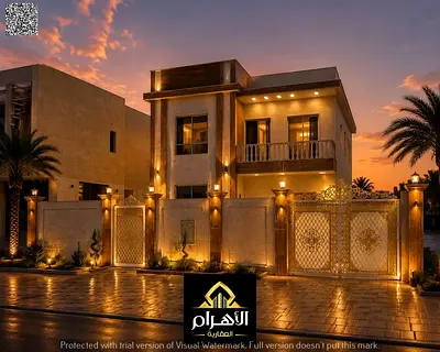 With less than 10% down payment | Own a luxury villa in Al Helio 2, Ajman | 4 master bedrooms G+2 |