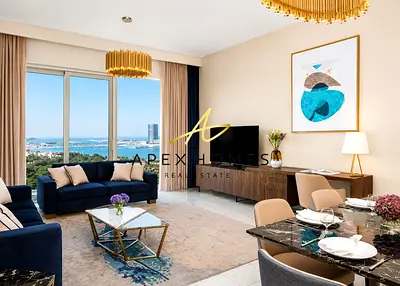 Luxury 3 Bed | Full Sea & Palm View