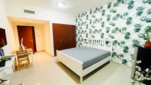 Furnished bedroom available for executive couple or single bachelor in Al khail gate 2