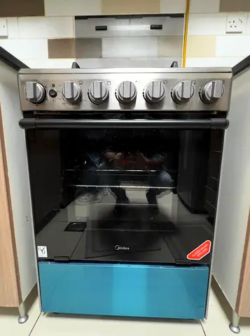 Gas cooker and oven Midea freestanding