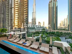 spacious | Full Burj and Fountain View | 3 + Maids