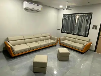Modern Contrast Living Room Set