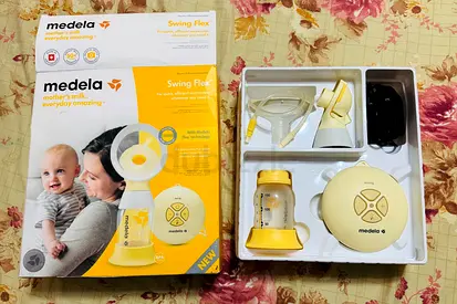 Medela Swing Flex Electric Breast Pump – Complete Set with Box