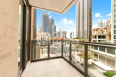 Modern 1BR I Full Burj Khalifa View I Fitted Kitchen
