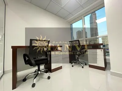 Beautiful office for suitable for Free-Zone company | O% Commission