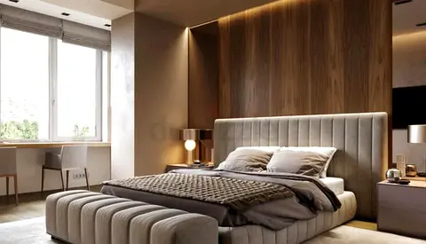 Fully Custom Made King Size Brand New Luxury Bedframe,Hydraulic Storage Can be Installed