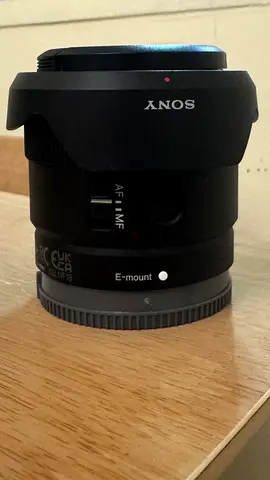 Sony 11mm F1.8 E-mount Prime Lens (APS-C) with KF  VND CPL Filter free.