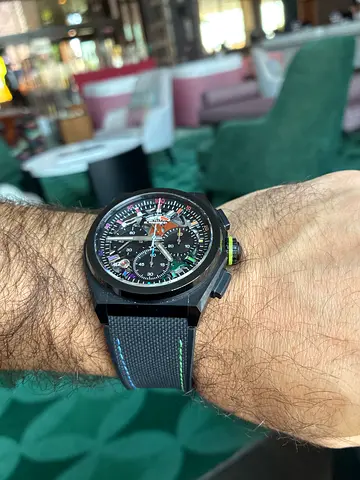 Zenith Defy El Primero 21 Chronograph - Black Rainbow Accents