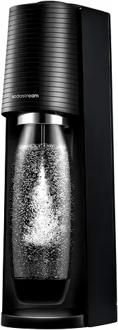 sodastream Terra Sparkling Water Maker Machine, with 1 Litre Reusable BPA Free Water Bottle for Carb