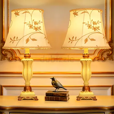 3227 - Tobeape Table Lamps Set of 2, Bedside Lamps for Bedroom with 3 Color Temperatures, Vintage Ni