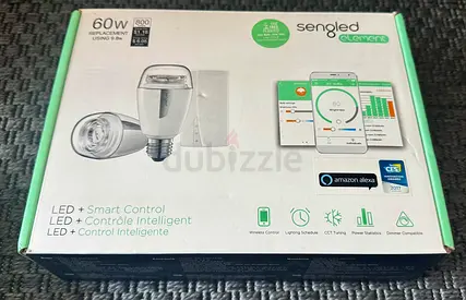 Sengled Element Smart LED Bulbs Starter Kit with Hub – Alexa Compatible