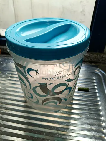 Princeware Plastic Storage Container with Airtight Lid - 2L (Used) 3 piece