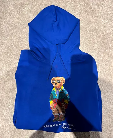 Polo Bear by Ralph Lauren Hoodie – Royal Blue – Size M