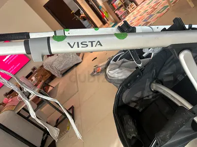 Vista upright stroller with Basinet