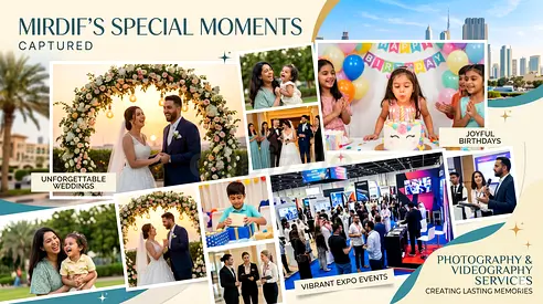 📷 Looking for Expert Photography  Videography in Mirdif, Dubai? Book Your Shoot Today!