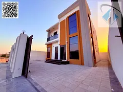 Villa for sale in Al Helio 2 area in Ajman with modern designs and elegant personal finishes, with a