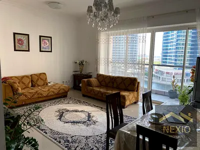 شقة بغرفتي نوم | إطلالة مزدوجة | الوصول إلى الشرفة | برج V3 JLT