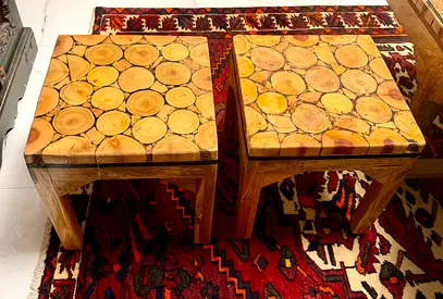 Marina solid wood 2 tables