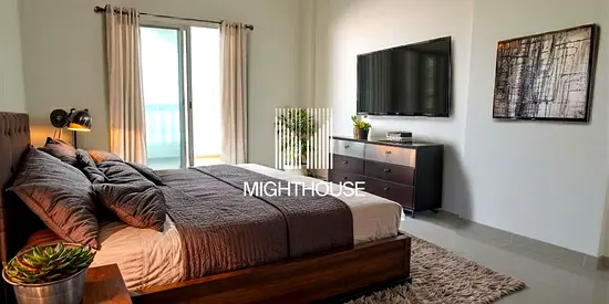 Bright Studio | Large Balcony | Ready to Move in Plaza Residences