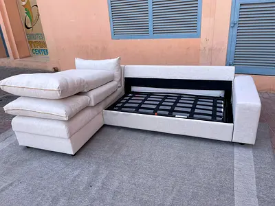 Ikea vimle L shape sofa bed Beige Excellent Condition like new Condition