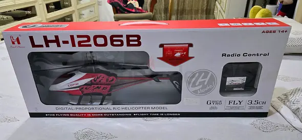 LH-1206B Remote Control Helicopter - 3.5ch RC Model (Boxed)