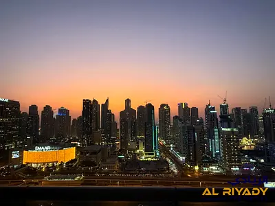 منظر وسط المدينة | شقة بغرفتي نوم | مفروشة | برج أرمادا 3، جي إل تي