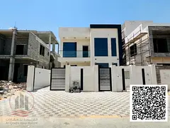 5-bedroom villa with a roof terrace, modern finishes, full stone facade, at a special price