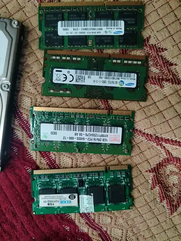 Set of 4 Laptop RAM SODIMM Modules (Various Capacities)