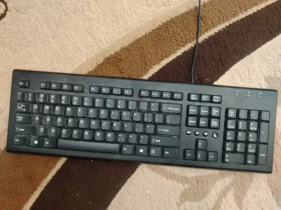 Hp Used Wired USB Keyboard - Full Size with Number Pad