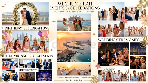 🎬 Premium Photography  Videography Services in Palm Jumeirah | Stunning Visuals for Every Occasion