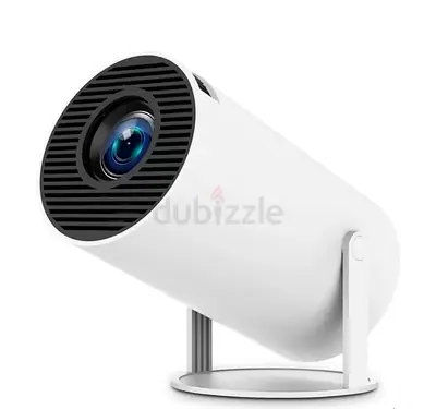 HY300 PRO+ Mini Projector 4K Android 11, Dual WiFi6, Bluetooth 5.4, 1080P HD, 1280x720P, 180° Rotata