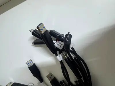 USB Cables  Power Adapters (Used, Tested, Good Condition)