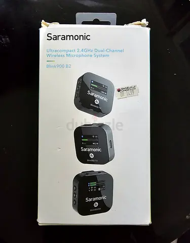 Saramonic Blink 900 B2 Wireless Mic System - Brand New | مايك لاسلكي